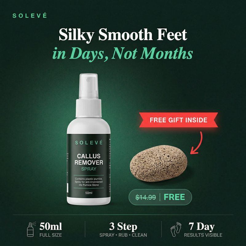 Silky Smooth Feet in Days, Not Months